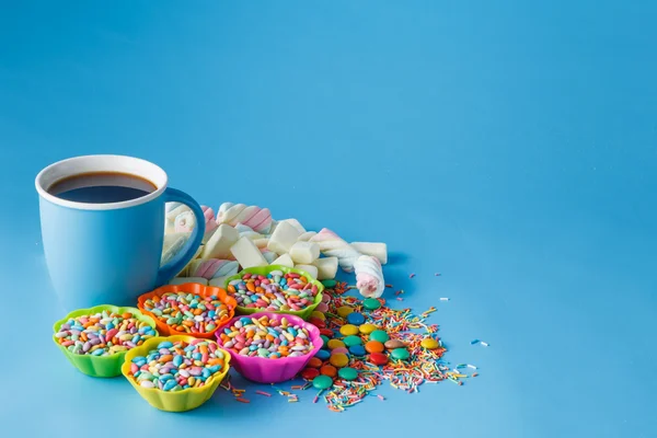 Doce doce conceito de decoração de férias — Fotografia de Stock