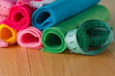 Hobi eğlence kavramı. İğne işi nesneleri