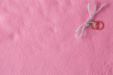 Düğün kartı dekorasyon konsepti. 