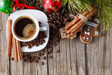 Kış rahat akşam kahve fincanı Isıtma