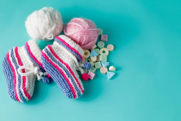 Newborn announcement concept — Stock Photo, Image