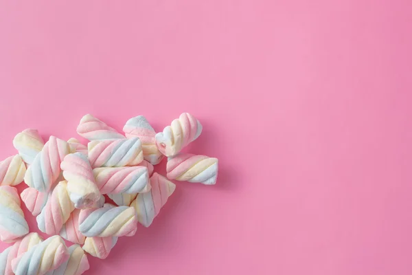 Marshmallow yang diwarnai — Stok Foto