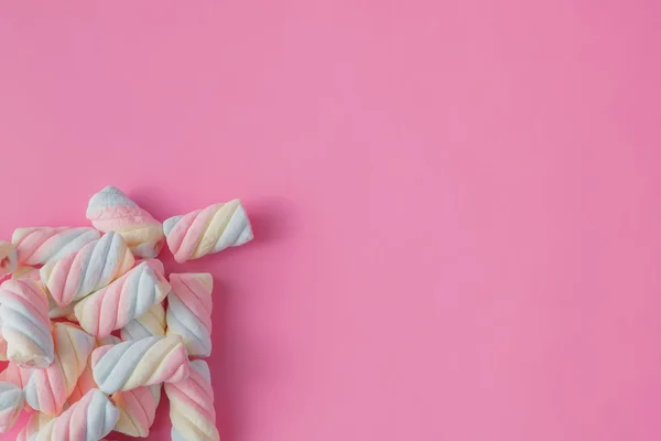 Marshmallow yang diwarnai — Stok Foto
