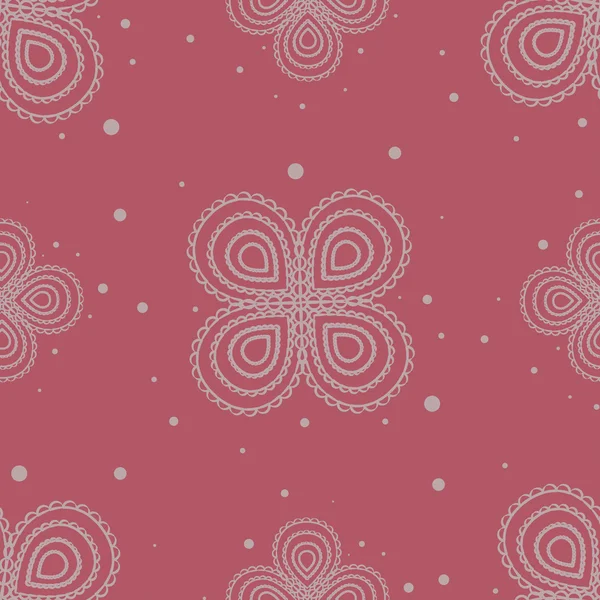 Mandala vintage motif sans couture — Image vectorielle
