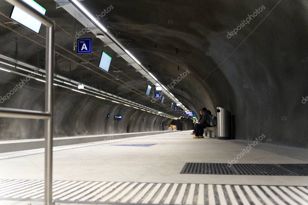 Estación de tren de Jungfraujoch a 3454 metros sobre el nivel del mar
