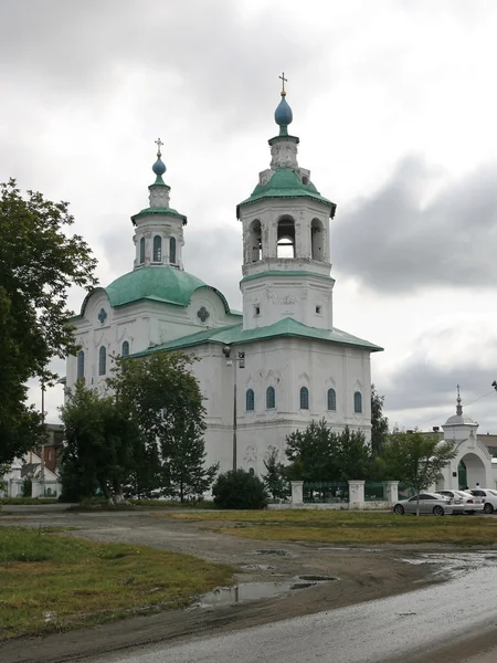 Orthodox churche 1. Ishim — Stock Photo, Image