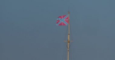 Peter ve Paul Kalesi 'nin bayrak kulesi, St. Petersburg