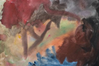 Renkli modern soyut sanat. Yaratıcı renkli bir geçmişi var. Yaratıcılık ve hayal gücü görselleştirildi.