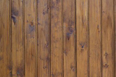 Lekeli kahverengi ahşap duvar arka planı. Boyanmış ahşap arkaplan.