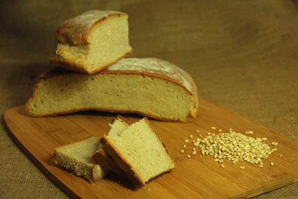 Slices of bread — Stock Photo, Image