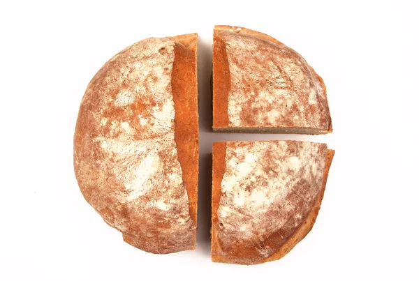 Chléb výsečový graf — Stock fotografie