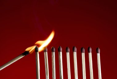 Flaming Matchstick