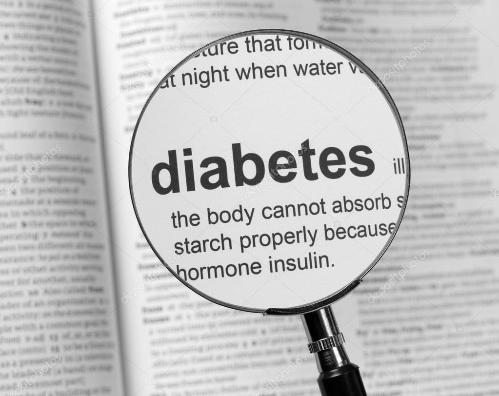 Lens and the inscription  Diabetes