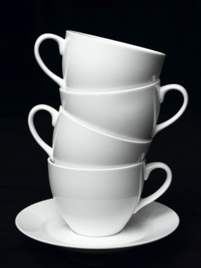 Kahve bardağı izole