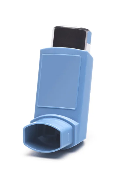 Astım inhaler izole — Stok fotoğraf