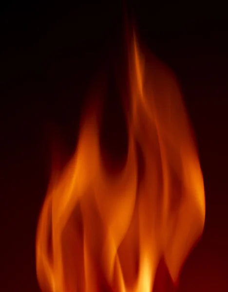 Glühende Flamme — Stockfoto