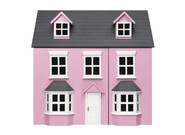 Model roze huis — Stockfoto