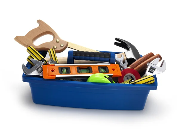 Toolbox gevuld — Stockfoto