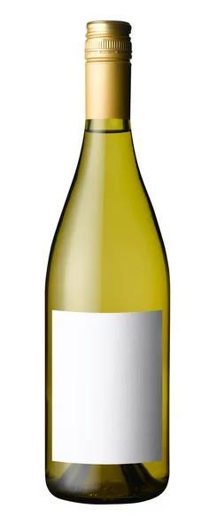 Bouteille de vin blanc — Photo