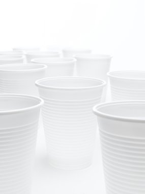 plastik bardak yakın çekim