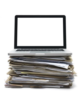 boş ekran laptop