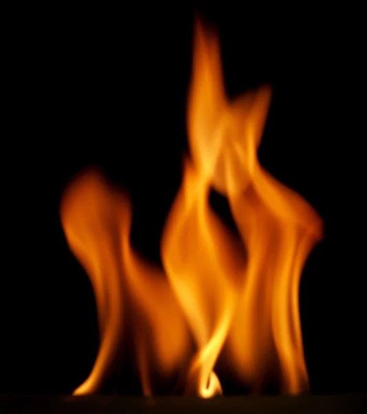 Glowing Fire Flame — Stock Photo, Image