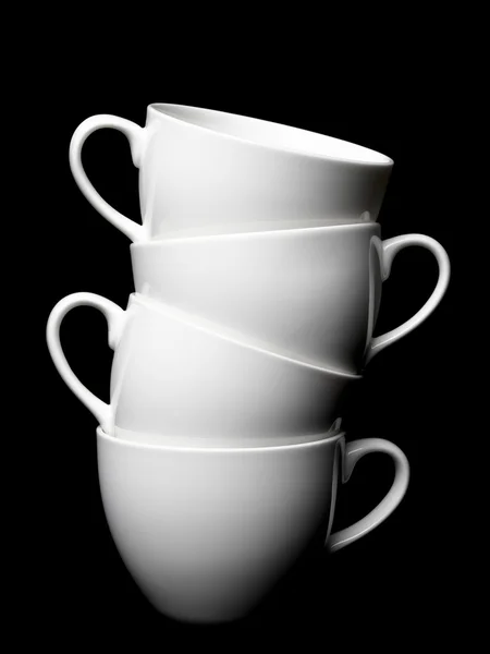 Weiße Kaffeetasse — Stockfoto