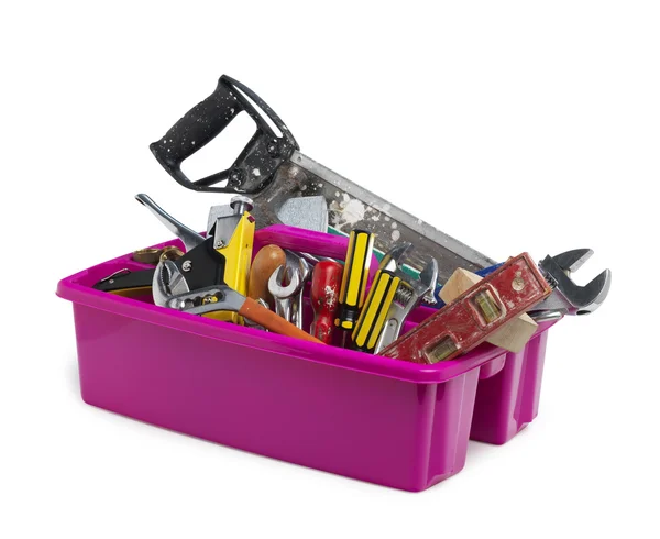 Caja de herramientas llena — Foto de Stock