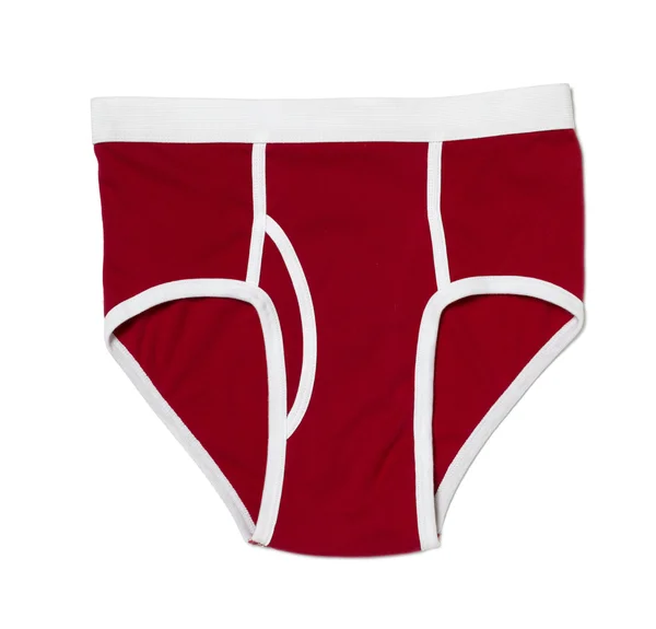 Pantaloni roșii izolați — Fotografie, imagine de stoc