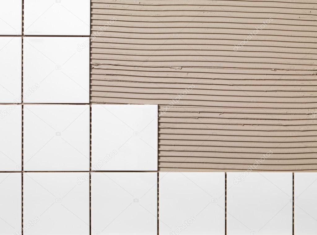 Tile Adhesive and tiles wall