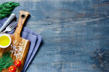 Karanlık gıda arka plan