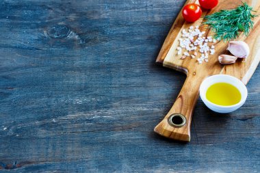 Karanlık gıda arka plan