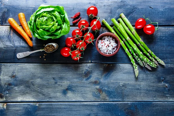 Vegetariánství a dietní vaření — Stock fotografie