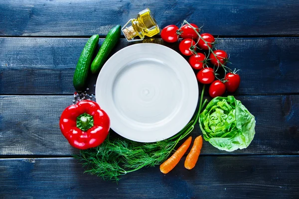 Vegan e dieta cozinhar — Fotografia de Stock