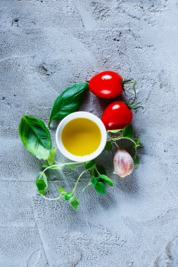 İtalyan gıda maddeleri yemek.