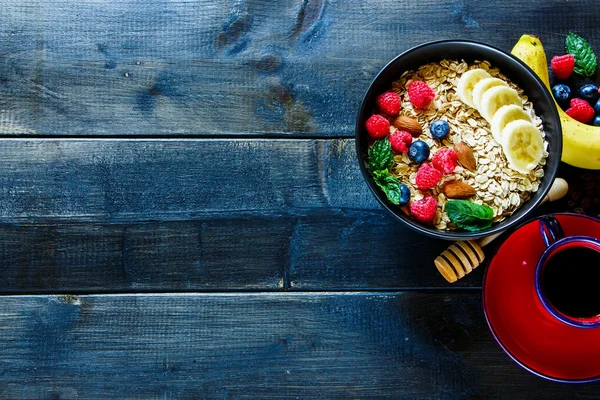 Composición saludable del desayuno — Foto de Stock