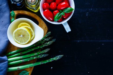 Yeşil kuşkonmaz hazırlığı