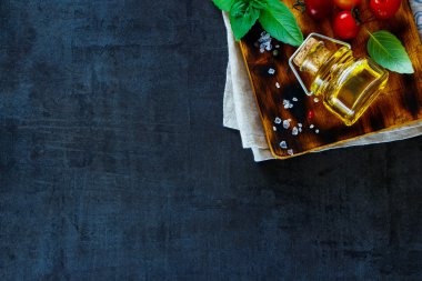 renkli kiraz domates