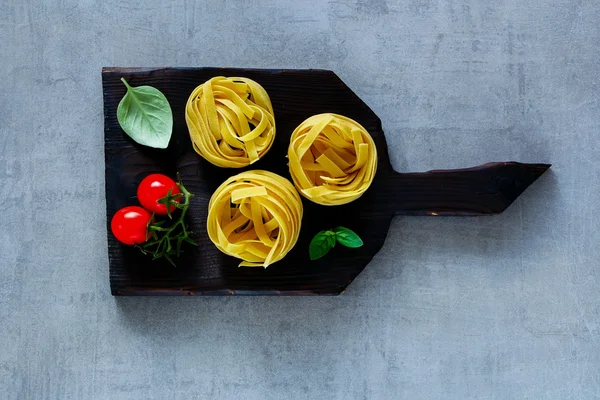 Tagliatelle de pasta italiana — Foto de Stock