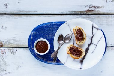 Şekerli tatlı sandviç