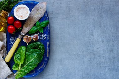 Vejetaryen pişirme arka plan