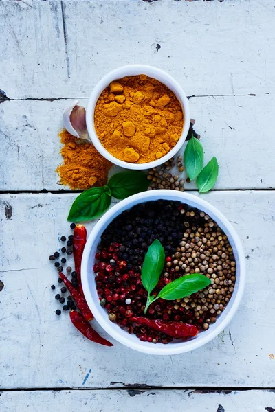 Colorful dried spices — Stock Photo, Image