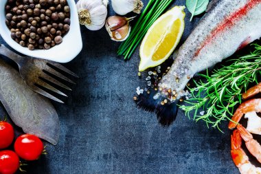 Gökkuşağı alabalığı ham