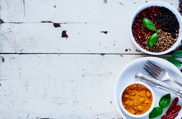 Colourful dried spices — Stock Photo, Image