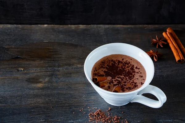 Délicieux chocolat chaud — Photo