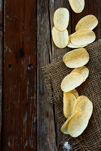 Patates cipsi. — Stok fotoğraf