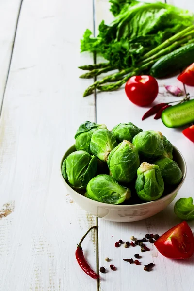 Cavoletti di Bruxelles — Foto Stock