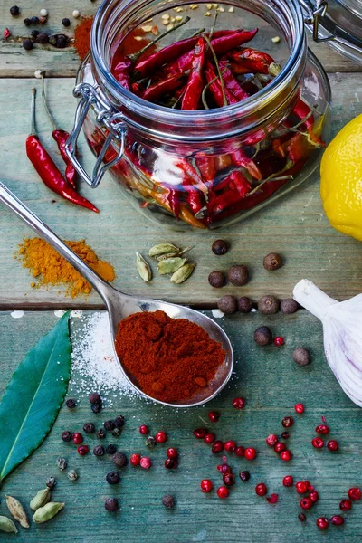 Spices and herbs — Stock Photo, Image