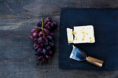 Gıda arka plan peynir ile