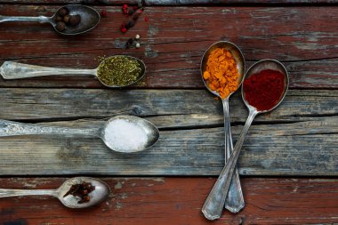 otlar ve baharatlar seçimi